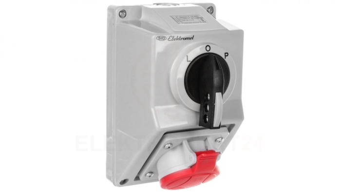 Zestaw instalacyjny z rozłącznikiem L-O-P 1x16A 5P 400V C16-48N IP54 971609
