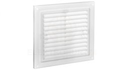 Kratka wentylacyjna nawiewno-wywiewna 150x150mm z siatką biały WPZFTMV150X150WH