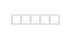 AS Ramka pięciokrotna biała R-5G/00