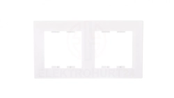 ASFORA Ramka podwójna pionowa biała EPH5810221