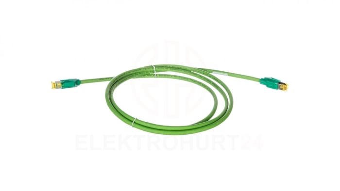 Kabel krosowy (Patch Cord) SF/UTP kat.6A zielony /2 m/ 6XV1870-3QH20