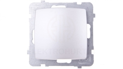 KARO Łącznik pojedynczy srebrny perłowy ŁP-1S/m/43