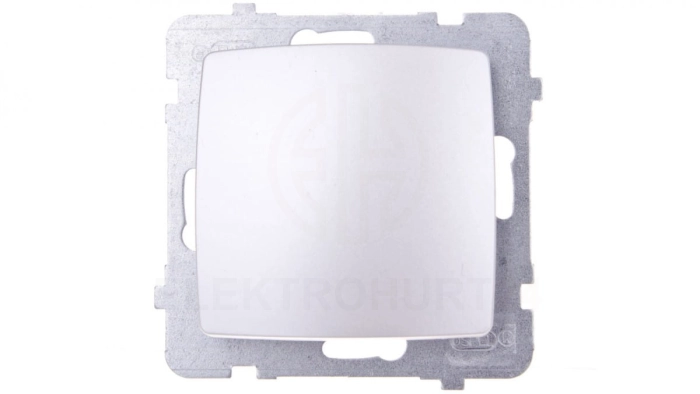 KARO Łącznik pojedynczy srebrny perłowy ŁP-1S/m/43