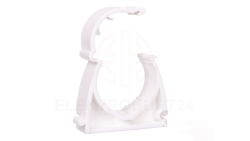 Uchwyt zamknięty do rur 32mm biały UZ 32 10501 /100szt./