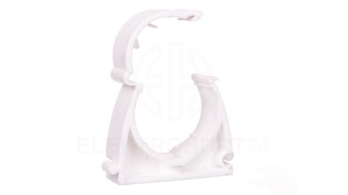 Uchwyt zamknięty do rur 32mm biały UZ 32 10501 /100szt./