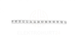 Oznacznik DK2/Z6 /51-60/ biały 89206006 /100szt./