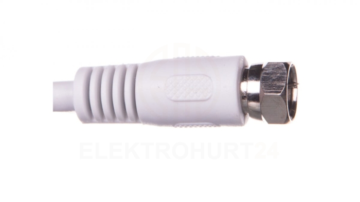 Przewód antenowy satelitarny F 1,5m biały 50737