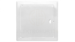 Drzwiczki rewizyjne metalowe 200x200mm białe DM85