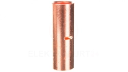 Końcówka /tulejka/ łącząca miedziana niecynowana 240mm2 LN240