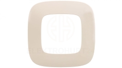 VALENA ALLURE Ramka pojedyncza kremowy 754311