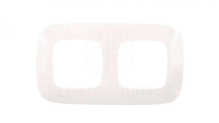 VALENA ALLURE Ramka podwójna biała 754302