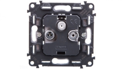 VALENA ALLURE Gniazdo antenowe TV-RD-SAT końcowe 753052