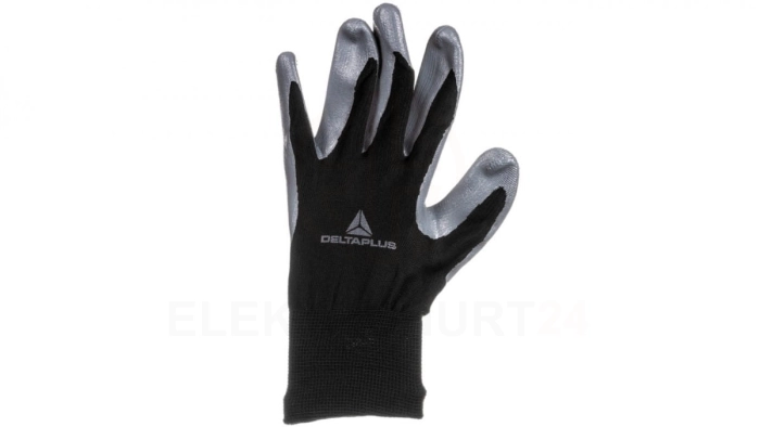 Rękawice dziane z poliestru (100), dłoń powlekana Nitrylem, ścieg 13 rozmiar 10 VE712GR10