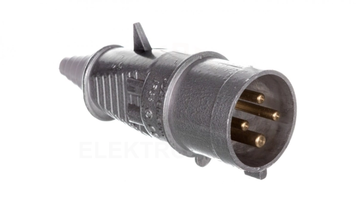 Wtyczka metalowa przenośna 32A 400V 4P IP44 3143-326