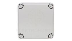 Puszka natynkowa LIGHT 108x108x64 bez dławnic 7xM25 IP66/67 EX-111