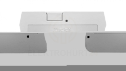 Pokrywa zamykająca 2,2x45,24,3 szara D-PT 1,5/S 3208142