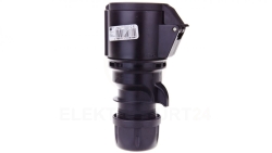 Gniazdo przenośne 32A 3P 230V czarne IP44 SHARK 223-6x