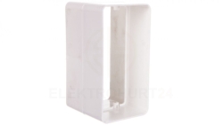 Łącznik kanałów płaskich PS 110x55mm biały 020