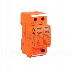 Ogranicznik przepięć 1000V DC panel fotowoltaiczny