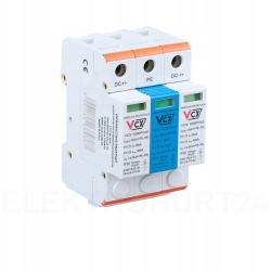 Ochronnik fotowoltaiczny DC C 3P 1000V isk.gazowy