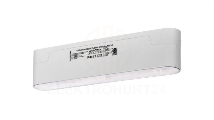 Oprawa awaryjna ARROW N ECO LED 3x1W (optyka do przestrzeni otwartych) 1h jednozadaniowa ARNO/3x1W/E/1/SE/X/WT