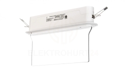 Oprawa awaryjna ARROW P LED 1W 3h dwuzadaniowa + PU31 PU41 biała ARP/1W/C/3/SA/X/WH