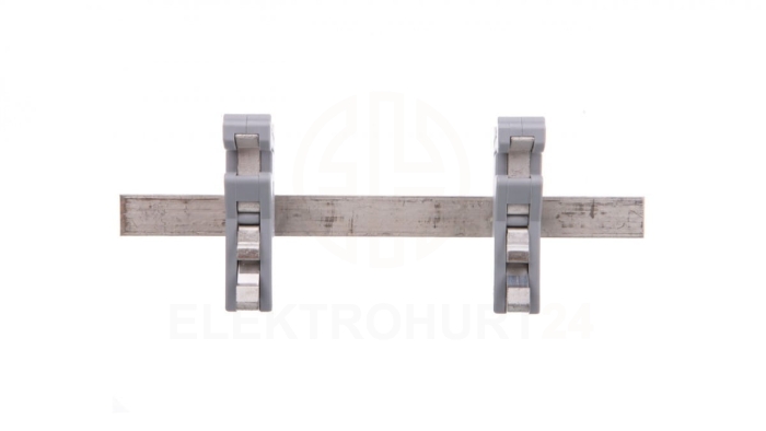 Szyna Cu 10x3mm dł 125mm mocowanie na TH35 do obejm do ekranów 790-115