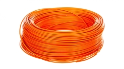 Przewód instalacyjny H05V-K 0,75 pomarańczowy 29110 /100m/