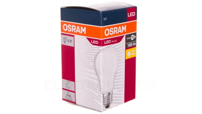 Żarówka LED E27 10W VALUE CLA75 10W/827 1055lm 2700K (odpowiednik 75W) 4052899971028