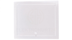 Drzwiczki rewizyjne metalowe 250x300mm białe DM90