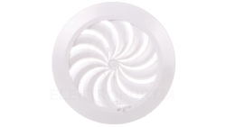 Kratka wentylacyjna fi 100mm biała siatka T95