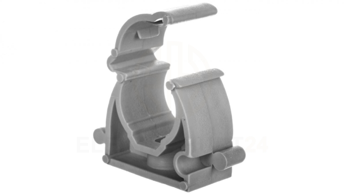 Uchwyt zamykany 16mm bezhalogenowy szary UZHF 16 10860 /100szt./