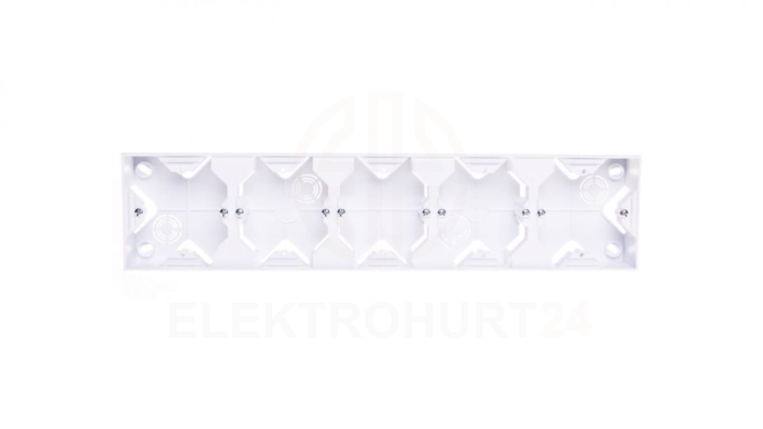 AS Puszka natynkowa pięciokrotna biała PNP-5G/00