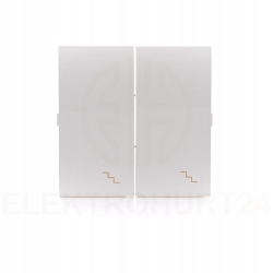 Simon 54 Klawisze do łącznika podwójnego schodowego