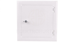 Drzwiczki rewizyjne metalowe 140x140mm białe DMW81