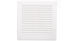 Kratka wentylacyjna 150x150mm biała siatka TRU2