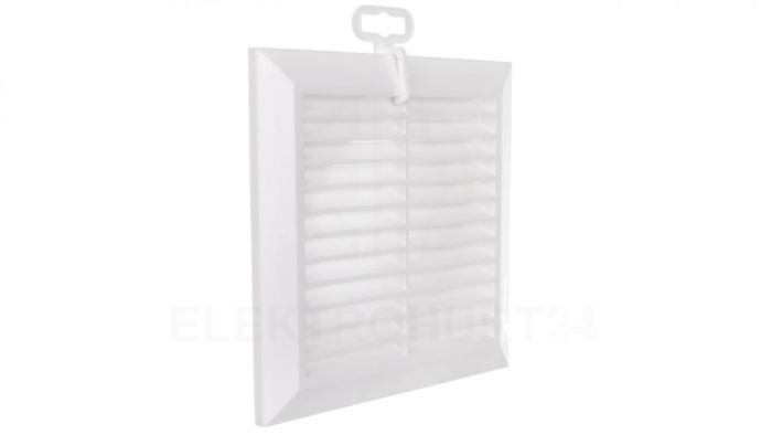 Kratka wentylacyjna 137x137mm fi 100mm biała T61