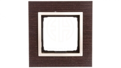 Simon 54 Nature Ramka pojedyncza drewno ZŁOTE WENGE DRN1/85