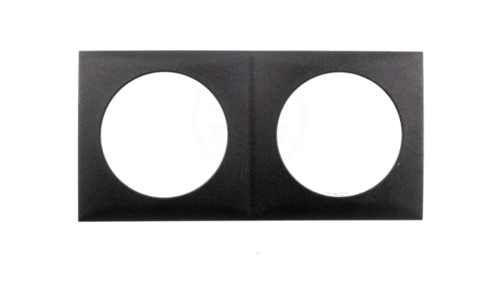 Ramka podwójna antracyt matowy Integro Flow 918262515