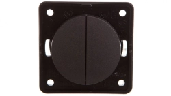 Integro Flow/Pure Łącznik świecznikowy 2-biegunowy seryjny antracyt mat 936552505