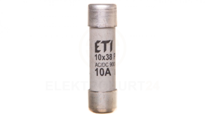 Wkładka bezpiecznikowa cylindryczna PV 10x38mm 10A gR 900V AC/DC CH10 002625031