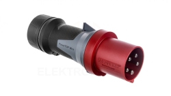 Wtyczka przenośna PowerTOP Xtra 63A 5P 6h 400V czerwona IP44 13112