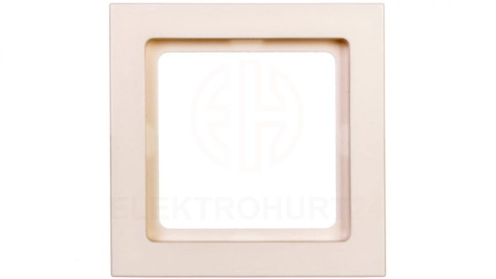 Berker Q.3 Ramka pojedyncza pozioma/pionowa biała aksamit 10116099