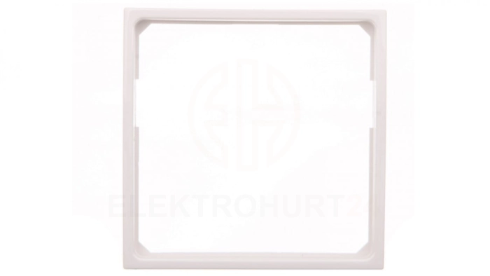 S.1/B.3/B.7 Pierścień oddzielający do płytki centralnej i elementu centralnego 50x50 biały połysk 11099089