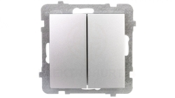 AS Łącznik świecznikowy srebro ŁP-2G/m/18