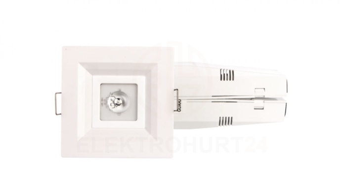 Oprawa awaryjna LOVATO P ECO LED 1W 120lm (opt. otwarta) 3h jednozadaniowa biała LVPO/1W/E/3/SE/X/WH