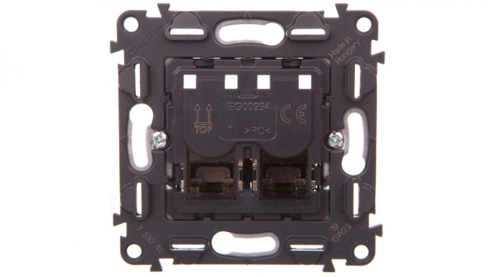 VALENA LIFE Gniazdo komputerowe podwójne RJ45 kat.6a UTP 753045