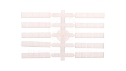 Oznacznik elastyczny do złączek szynowych EO3 /bez nadruku/ 20x10szt. 003901750