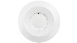 Mikrofalowy czujnik ruchu ultra płaski, 5.8GHz 360st. IP20 2000W OR-CR-240