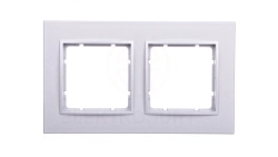 Berker B.7 Ramka podwójna aluminium mat 10126424